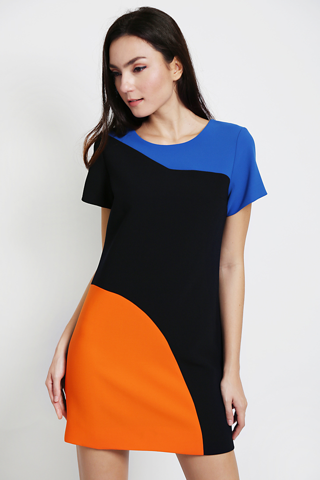 Pegeen Colour Block Dress