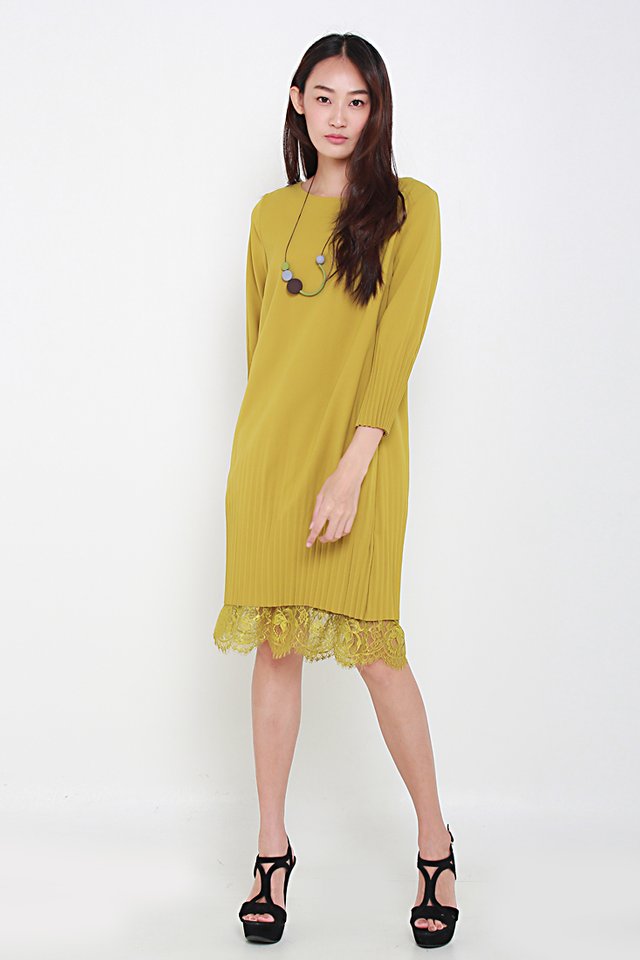 Marcia Dress (Mustard)*PREMIUM*
