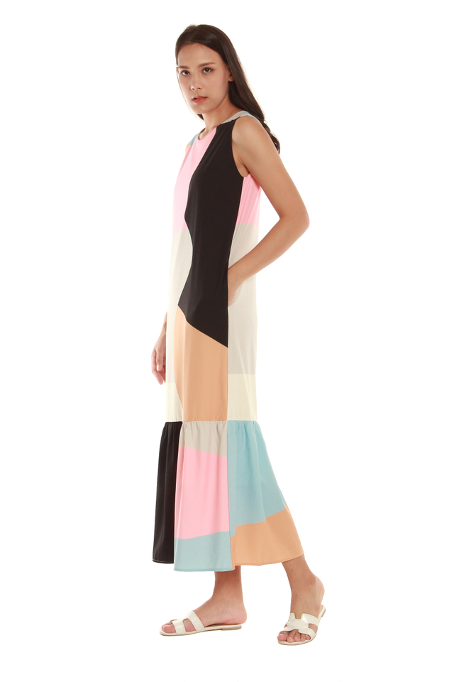 Jayla Abstract Maxi Dress